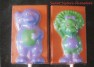 252sp Purple Dinosaur and Friend Chocolate or Hard Candy Lollipop Mold